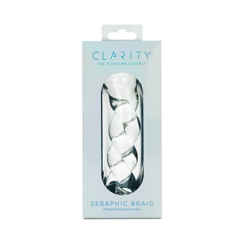 Clarity Seraphic Braid Glass Dildo - Xweetdreamx Brown SootyAdultsBrown SootyXweetdreamx