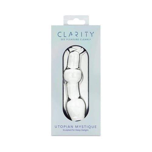 Clarity Utopian Mystique Glass Dildo - Xweetdreamx Brown SootyAdultsBrown SootyXweetdreamx