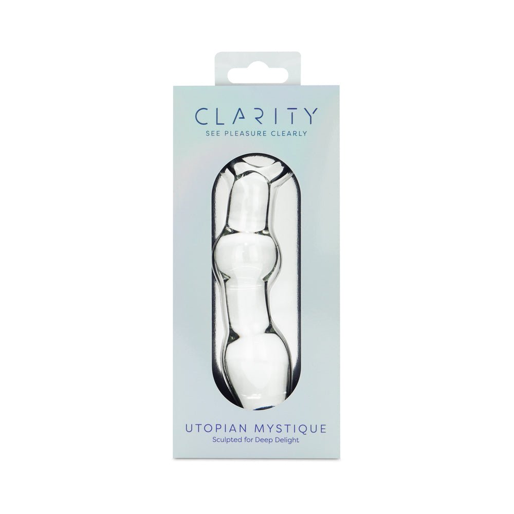 Clarity Utopian Mystique Glass Dildo - Xweetdreamx Brown SootyAdultsBrown SootyXweetdreamx
