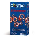 Condoms Control 43224 Strawberry (12 uds) - Xweetdreamx BigbuyAdultsBigbuyXweetdreamx