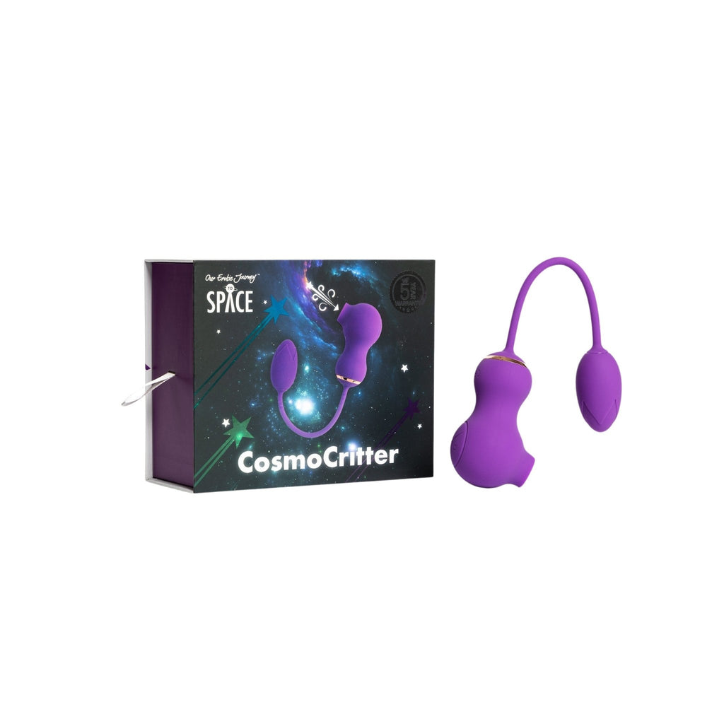 Cosmo Critter Air Suction and GSpot Vibrator - Xweetdreamx Copper AppleAdultsCopper AppleXweetdreamx