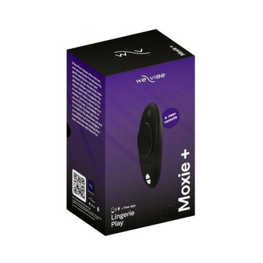 Clitoral Stimulation Vibrator Plus Satin Black