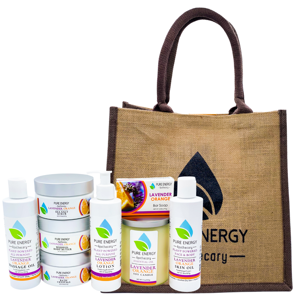 Premium Spa Gift Set (Lavender Orange)
