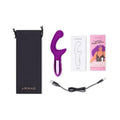 Xo Double-motor Wave Rechargeable Vibrator Cherry