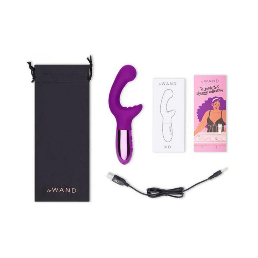 Xo Double-motor Wave Rechargeable Vibrator Cherry