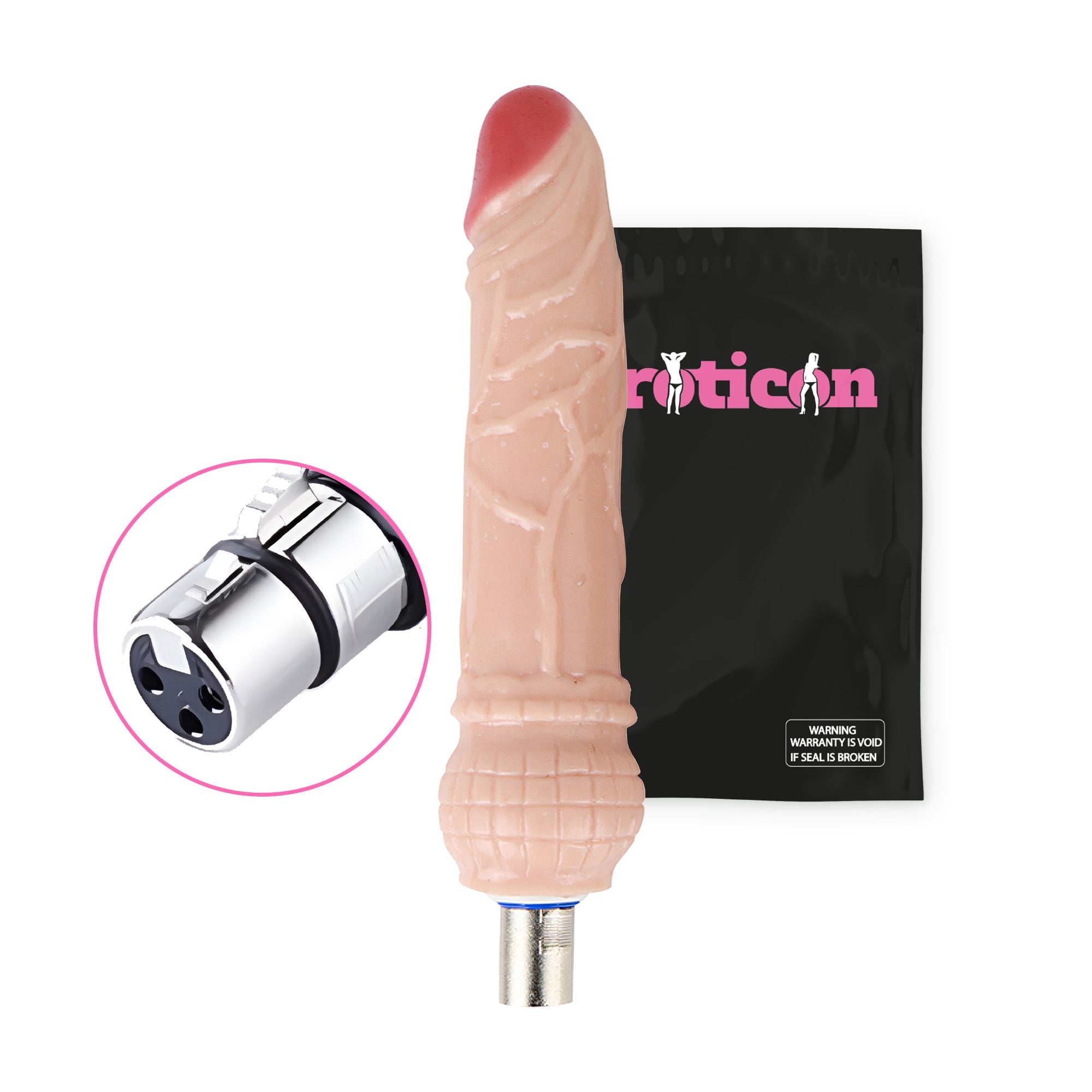 Dildo 20cm Large White for the Eroticon Fucking Machine - Xweetdreamx Blush HeraAdultsBlush HeraXweetdreamx