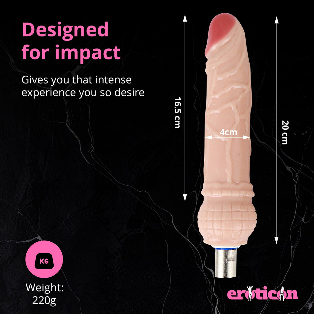 Dildo 20cm Large White for the Eroticon Fucking Machine - Xweetdreamx Blush HeraAdultsBlush HeraXweetdreamx