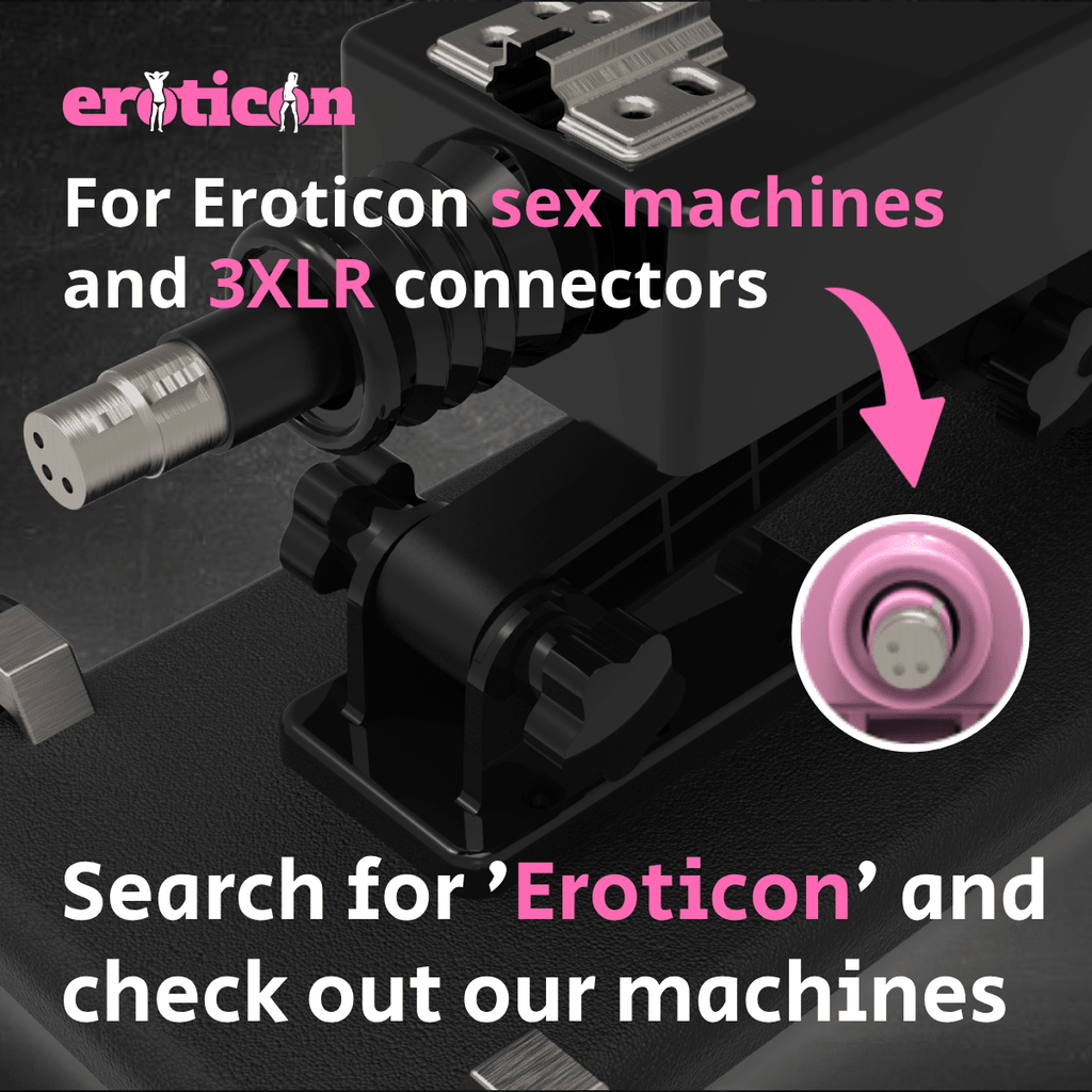 Dildo Attachment 24.5cm White for Eroticon Fucking Machine - Xweetdreamx Blush HeraAdultsBlush HeraXweetdreamx