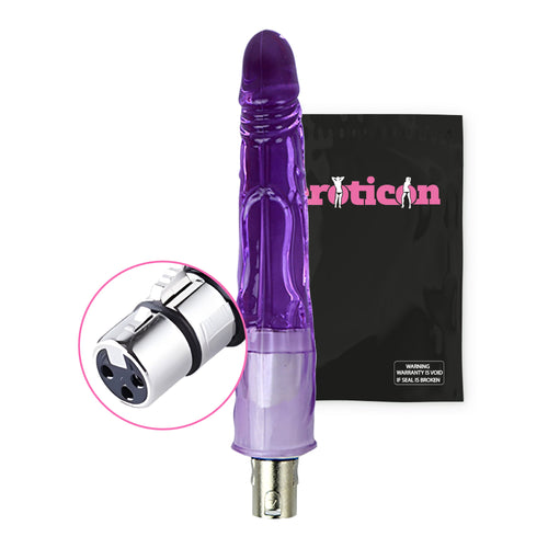 Dildo Attachment Purple 17cm Exclusive for Eroticon SM - Xweetdreamx Blush HeraAdultsBlush HeraXweetdreamx