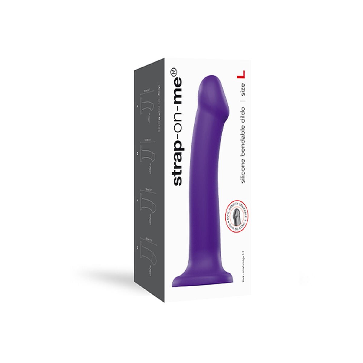 Dildo Dual Density Strap-on-me Purple Silicone - Xweetdreamx BigbuyAdultsBigbuyXweetdreamx