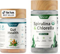 Snap Supplements Gut Health & Organic Spirulina Chlorella
