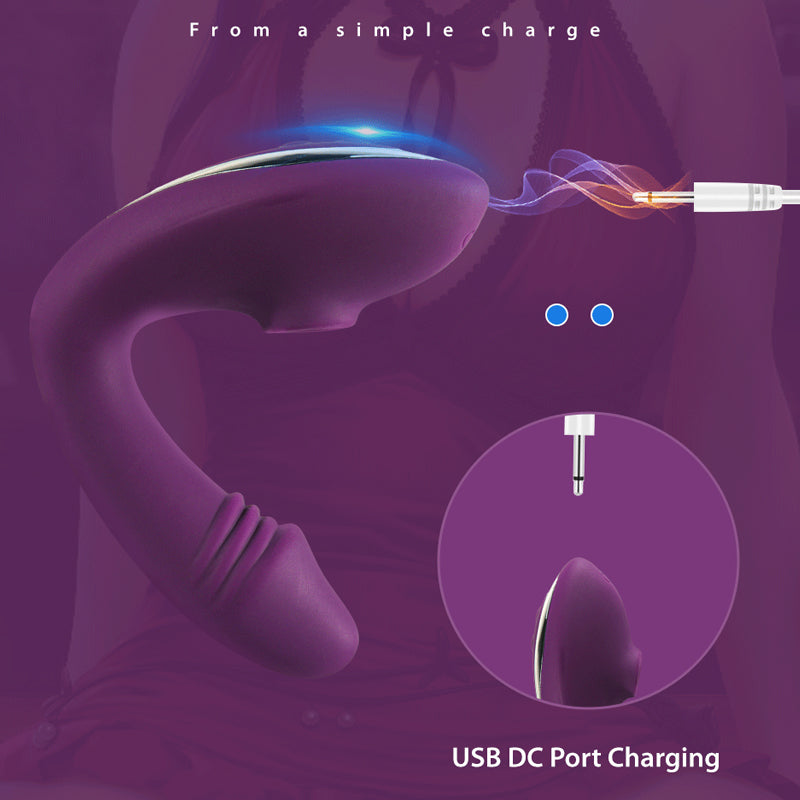 Crimson Deluxe Desire Massager