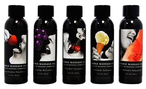 Edible Massage Oil - 25 Count Display - 2 Oz. Bottles - Assorted - Xweetdreamx Viridian LetoAccessoriesViridian LetoXweetdreamx