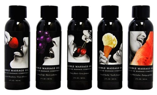 Edible Massage Oil - 25 Count Display - 2 Oz. Bottles - Assorted - Xweetdreamx Viridian LetoAccessoriesViridian LetoXweetdreamx