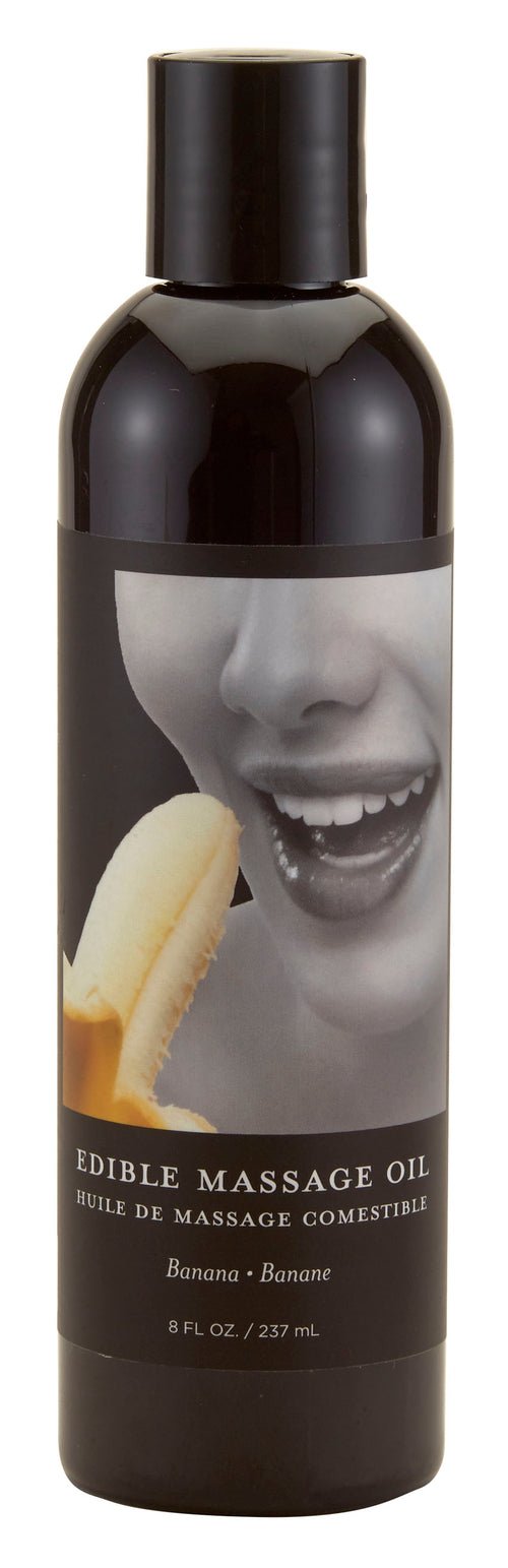 Edible Massage Oil 8 Oz. - Banana - Xweetdreamx Viridian LetoAccessoriesViridian LetoXweetdreamx