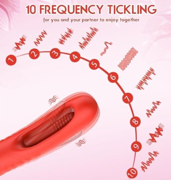 Seduce to Satisfy Wand with 10 Vibration Modes