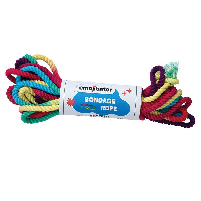 Emojibator Funfetti Bondage Rope - Xweetdreamx Brown SootyAdultsBrown SootyXweetdreamx