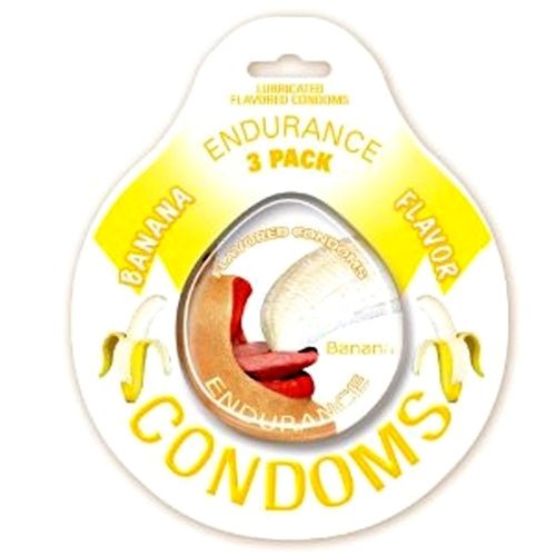 Endurance Condoms - Banana - 3 Pack - Xweetdreamx Viridian LetoAccessoriesViridian LetoXweetdreamx