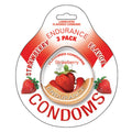 Endurance Condoms-Strawberry 3pk - Xweetdreamx Brown SootyAdultsBrown SootyXweetdreamx