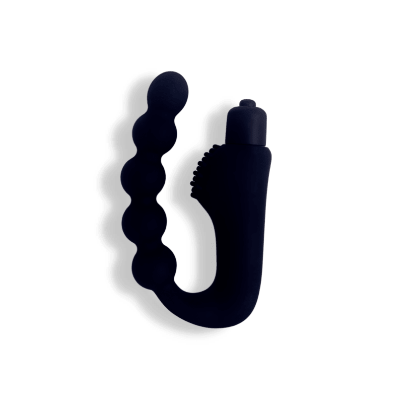 Eros - Black Anal Bead Vibrator - Xweetdreamx Puce PoplarAdultsPuce PoplarXweetdreamx