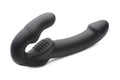 Evoke Rechargeable Vibrating Silicone Strapless Strap on - Black - Xweetdreamx Viridian LetoAccessoriesViridian LetoXweetdreamx