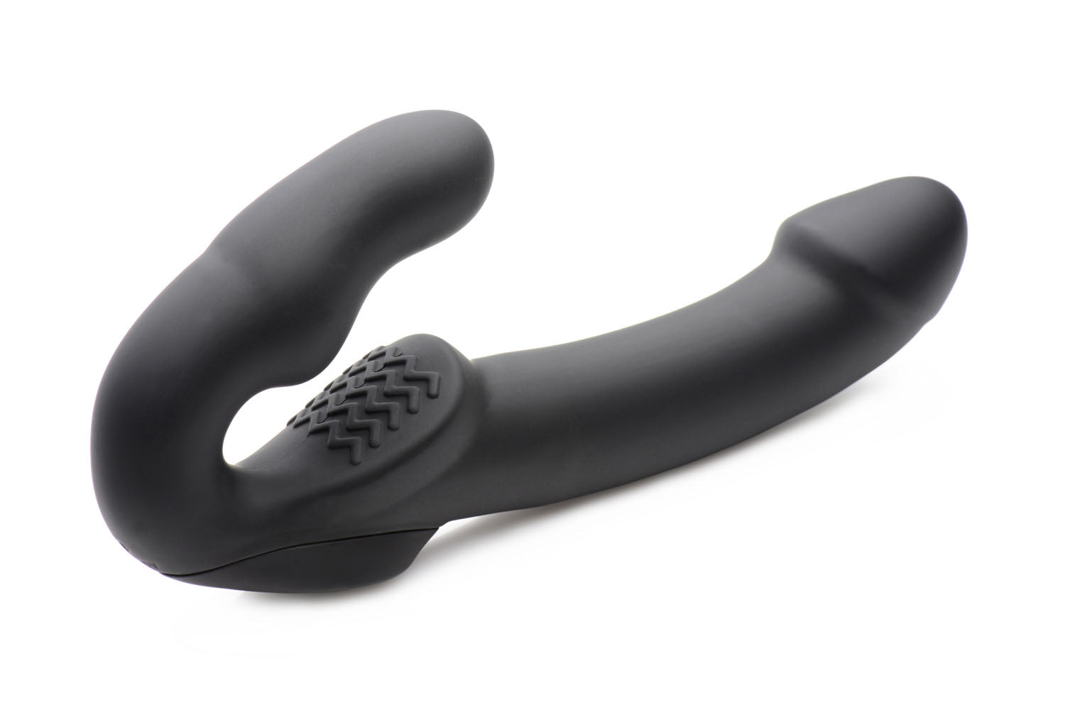 Evoke Rechargeable Vibrating Silicone Strapless Strap on - Black - Xweetdreamx Viridian LetoAccessoriesViridian LetoXweetdreamx