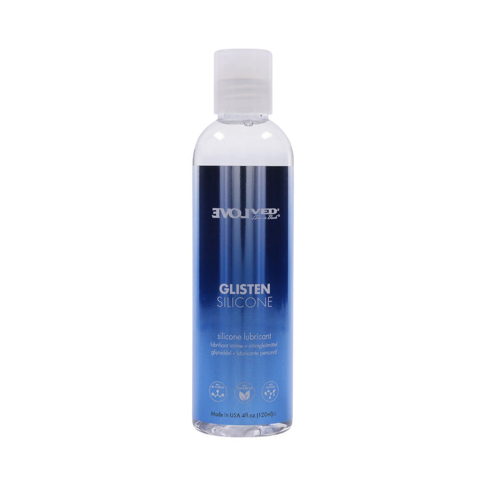 Evolved Glisten Silicone Lubricant 4 oz. - Xweetdreamx Brown SootyAdultsBrown SootyXweetdreamx