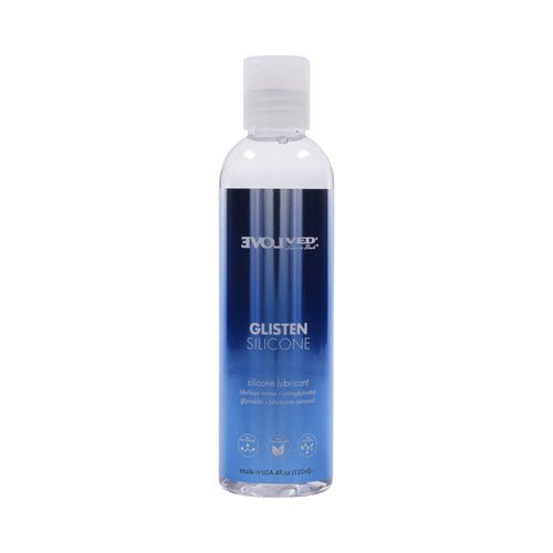 Evolved Glisten Silicone Lubricant 4 oz. - Xweetdreamx Brown SootyAdultsBrown SootyXweetdreamx