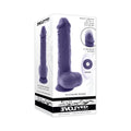Evolved Pleasure Rider Rechargeable Dildo with Remote Silicone Purple - Xweetdreamx Brown SootyAdultsBrown SootyXweetdreamx