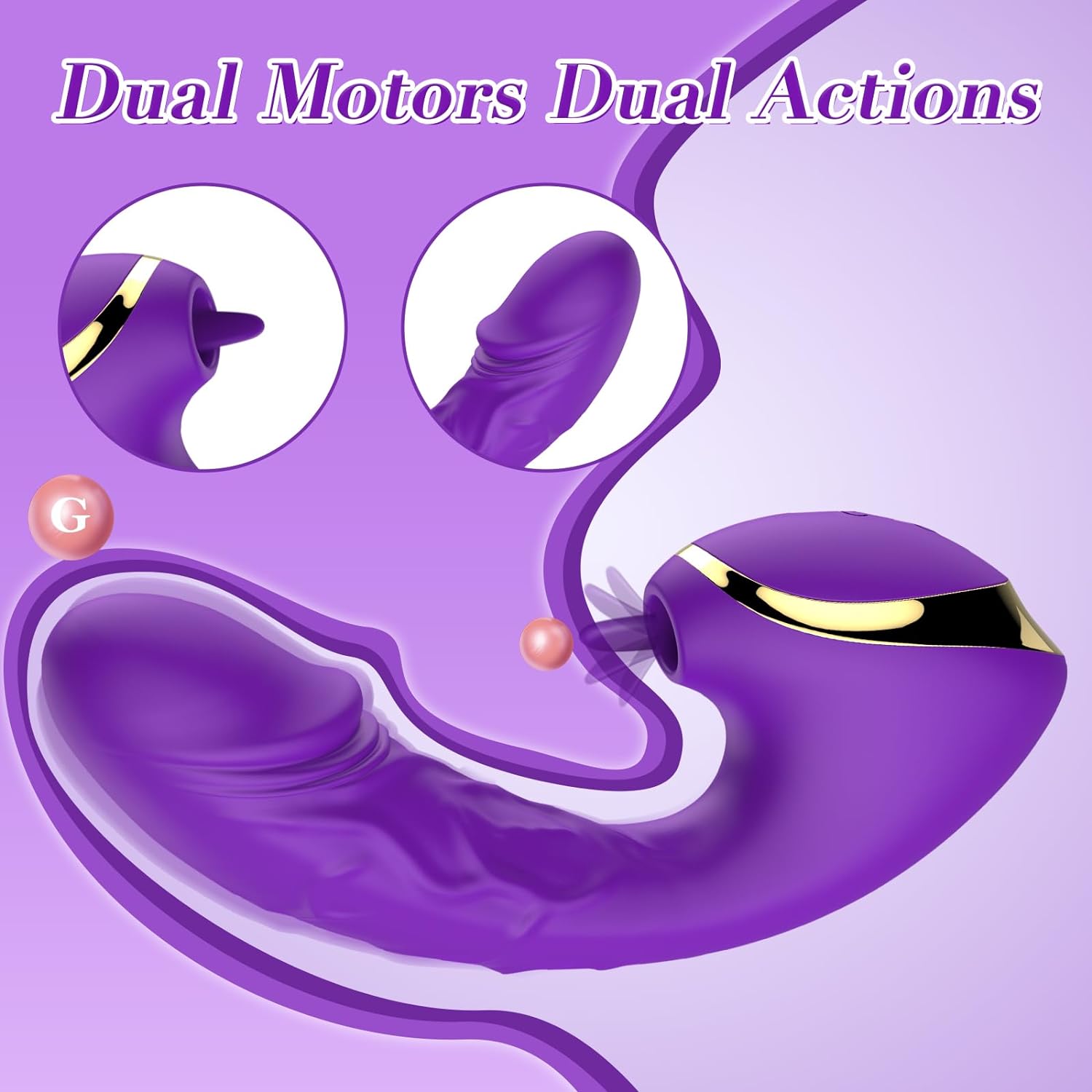 Ultimate Tease Rechargeable Messager with 10 Licking & Powerful Vibration Modes