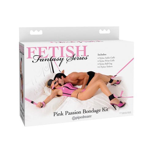 Fetish Fantasy Series 7-Piece Pink Passion Bondage Kit - Xweetdreamx Brown SootyAdultsBrown SootyXweetdreamx