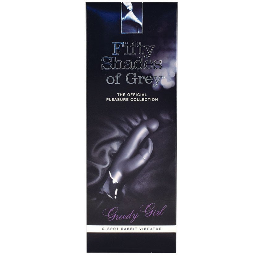Fifty Shades of Grey Greedy Girl Rabbit-Black 9.5" - Xweetdreamx Brown SootyAdultsBrown SootyXweetdreamx
