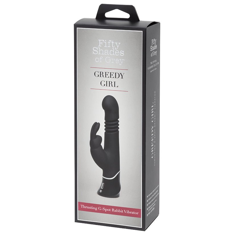 Fifty Shades of Grey Greedy Girl Thrusting G-Spot Rabbit Vibrator - Xweetdreamx Brown SootyAdultsBrown SootyXweetdreamx