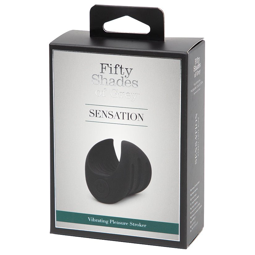 Fifty Shades of Grey Sensation Vibrating Pleasure Stroker - Xweetdreamx Brown SootyAdultsBrown SootyXweetdreamx