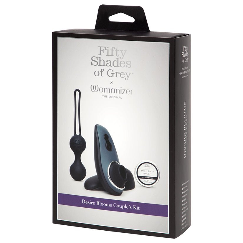 Fifty Shades of Grey X Womanizer Desire Blooms Kit-Black - Xweetdreamx Brown SootyAdultsBrown SootyXweetdreamx
