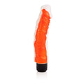 Funky Jelly Vibe 8 Inches - Orange/green - Xweetdreamx Viridian LetoAccessoriesViridian LetoXweetdreamx