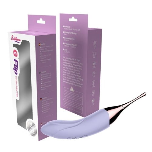 G Flip Double Sided Clitoral Vibrator - Xweetdreamx Copper AppleAdultsCopper AppleXweetdreamx