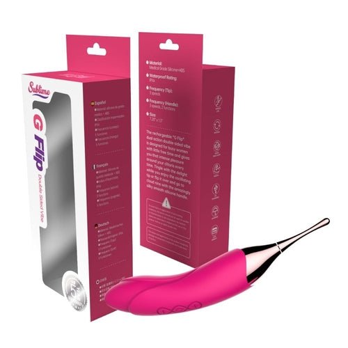 G Flip Double Sided Clitoral Vibrator - Xweetdreamx Copper AppleAdultsCopper AppleXweetdreamx
