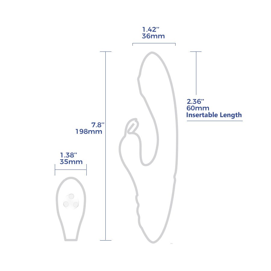 G-Rabbit Rotating G-spot and Clitoral Vibrator - Xweetdreamx Lavender AionAdultsLavender AionXweetdreamx