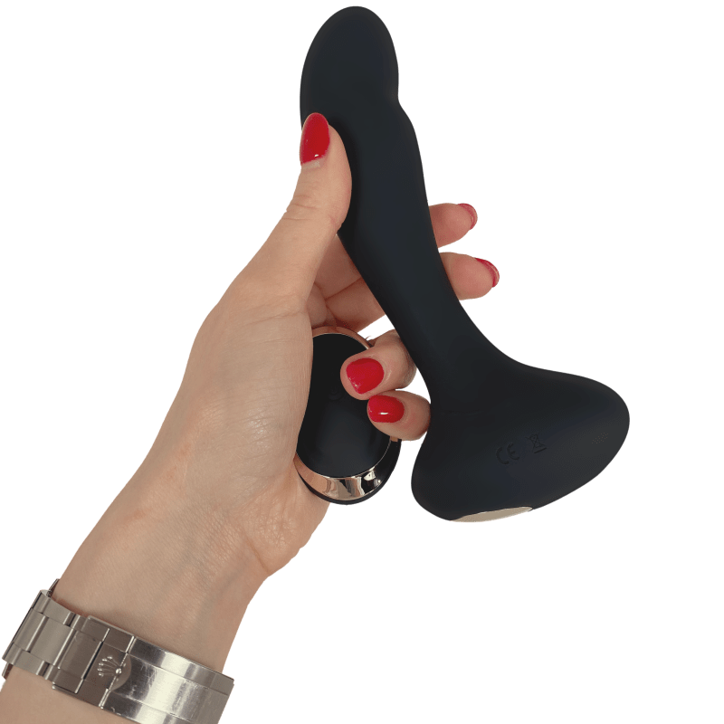 Gaea - Vibrating Black Dildo - Xweetdreamx Puce PoplarAdultsPuce PoplarXweetdreamx