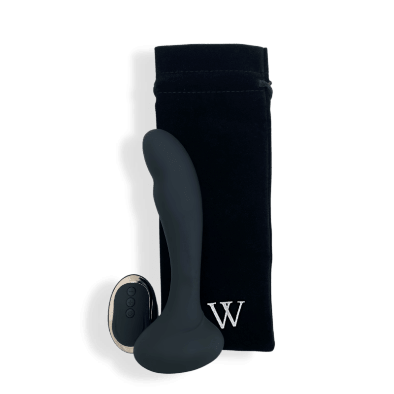 Gaea - Vibrating Black Dildo - Xweetdreamx Puce PoplarAdultsPuce PoplarXweetdreamx