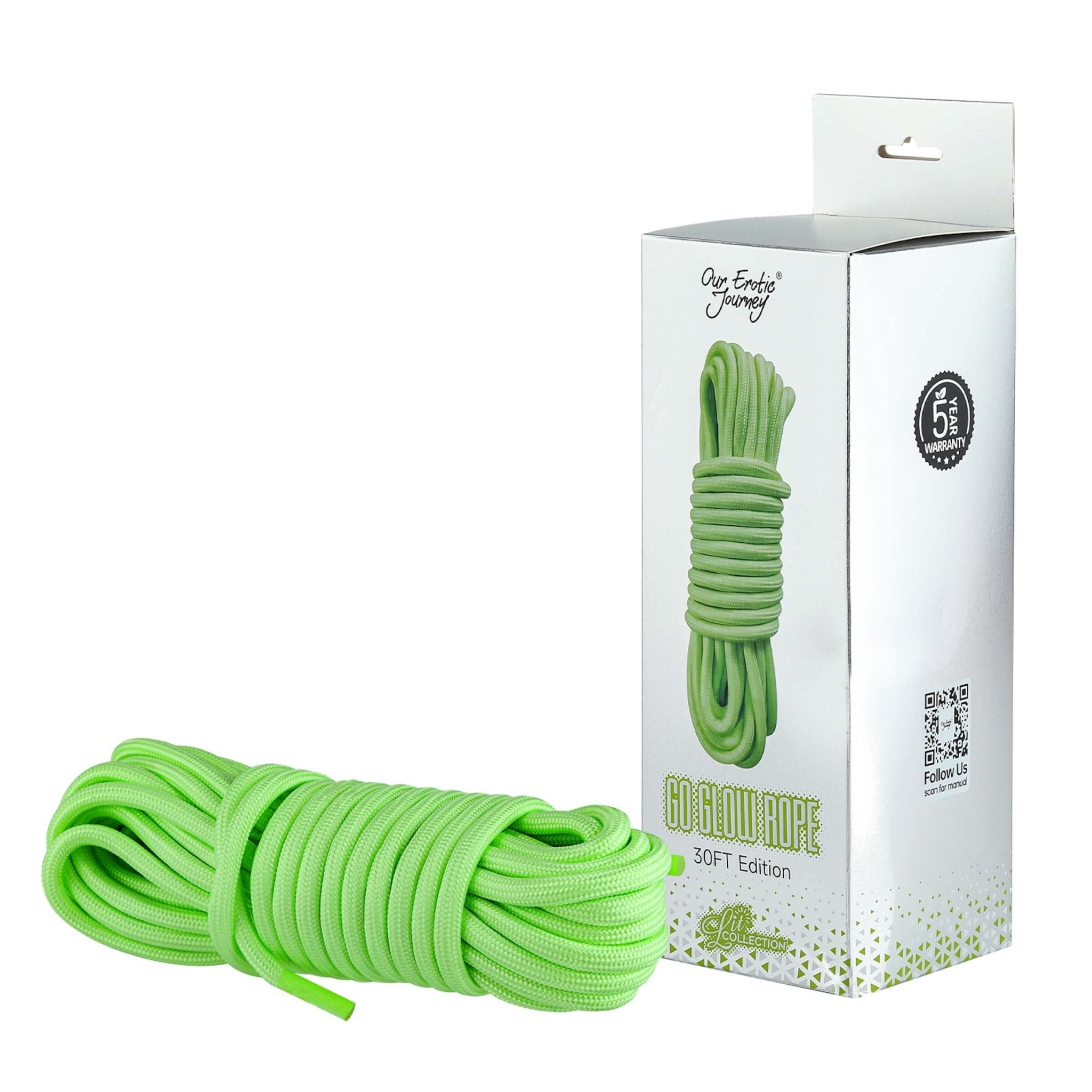 Go Glow Bondage Rope-6mm Thickness, 30 feet length - Xweetdreamx Copper AppleAdultsCopper AppleXweetdreamx