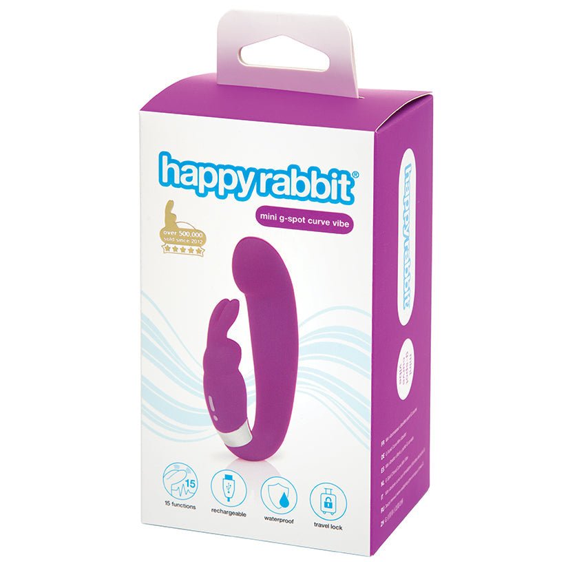 Happy Rabbit G-Spot Clitoral Curve Vibrator - Xweetdreamx Brown SootyAdultsBrown SootyXweetdreamx