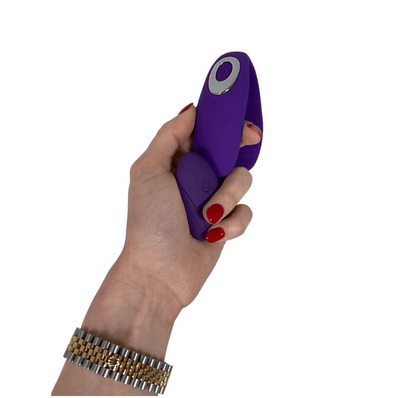 Hestia - Lightweight U-Shaped Vibrator - G-Spot Clitoral Vibrator - Xweetdreamx Puce PoplarAdultsPuce PoplarXweetdreamx