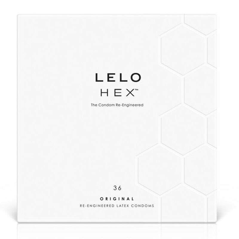 HEX Condoms Original Lelo 24085 (36 pcs) - Xweetdreamx BigbuyAdultsBigbuyXweetdreamx