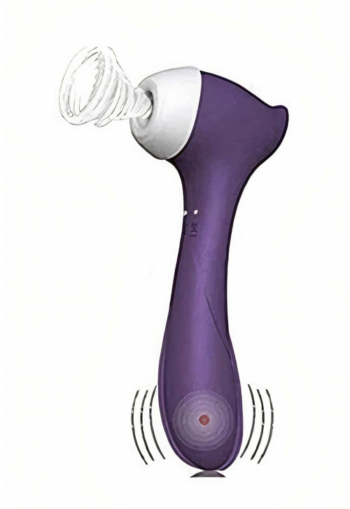 Orlena Clitoral Sucking Vibrator, G Spot Clit Dildo Vibrators,Clitoris