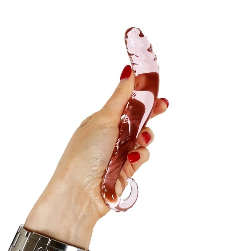 Juno - Glass Anal Plug & Dildo - Xweetdreamx Puce PoplarAdultsPuce PoplarXweetdreamx