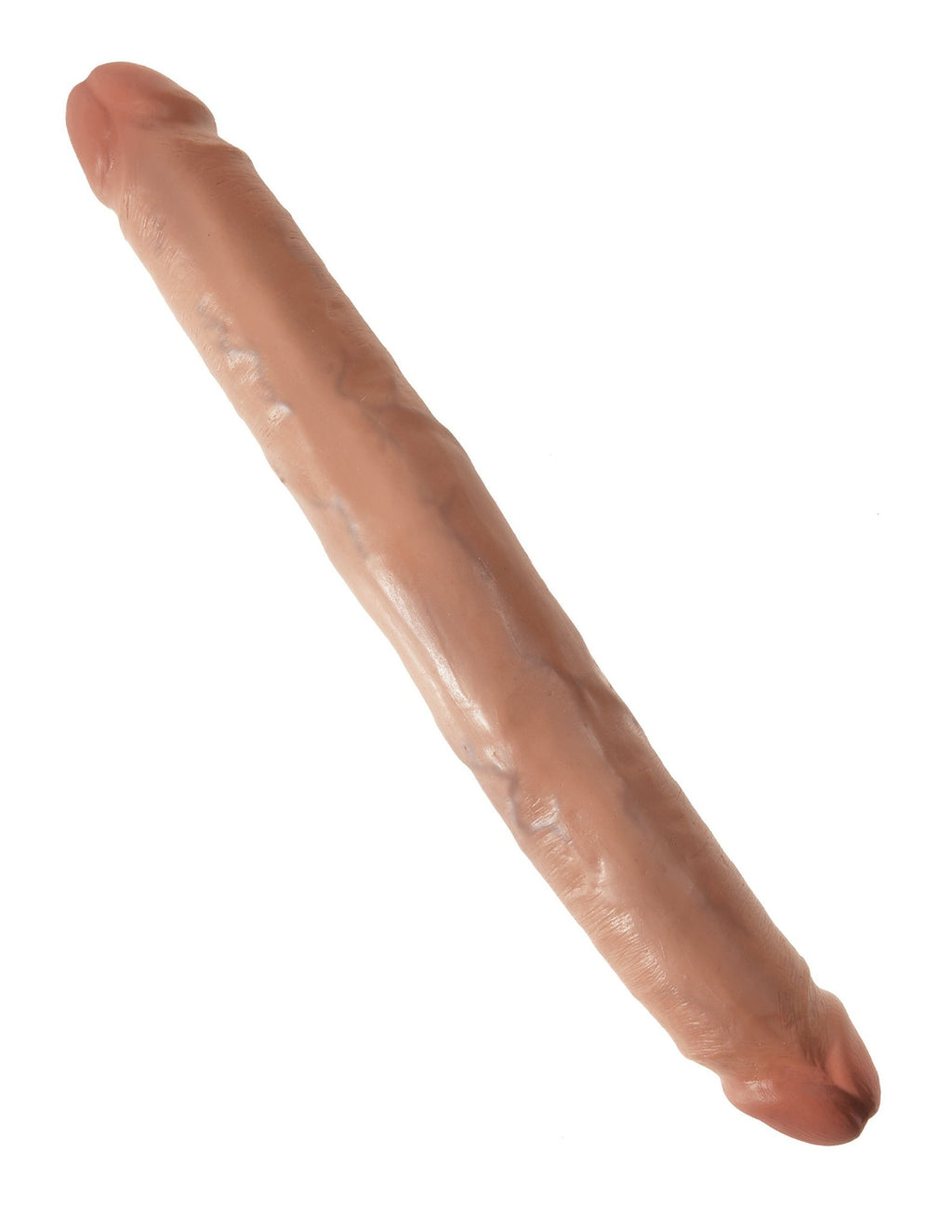 King Cock 12" Slim Double Dildo - Tan - Xweetdreamx Viridian LetoAccessoriesViridian LetoXweetdreamx