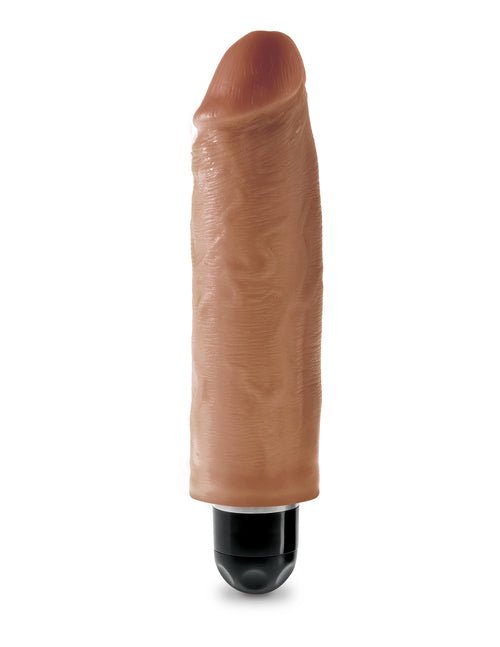 King Cock 6" Vibrating Stiffy - Tan - Xweetdreamx Viridian LetoAccessoriesViridian LetoXweetdreamx