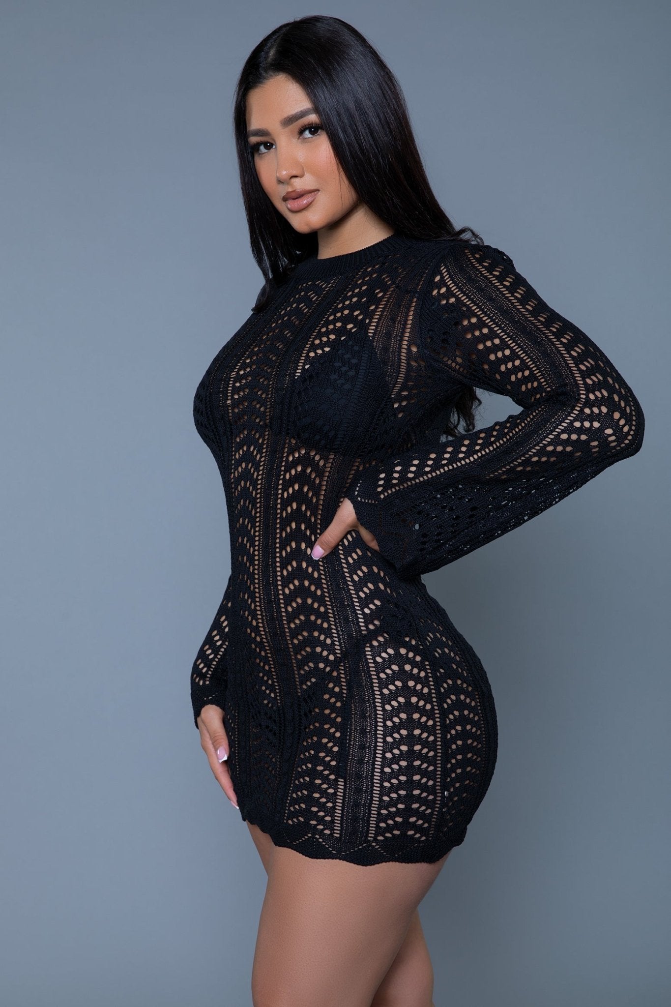 Kinsley Crochet Mini Dress - Xweetdreamx Magenta CaeneusDressesMagenta CaeneusXweetdreamx